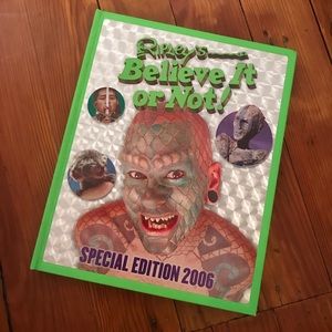 Ripley’s Believe it or Not book